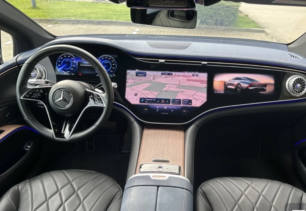 Mercedes-Benz EQS 4MATIC/HYPERSCREEN/MASSAGE/NAPPA Обява: — 14