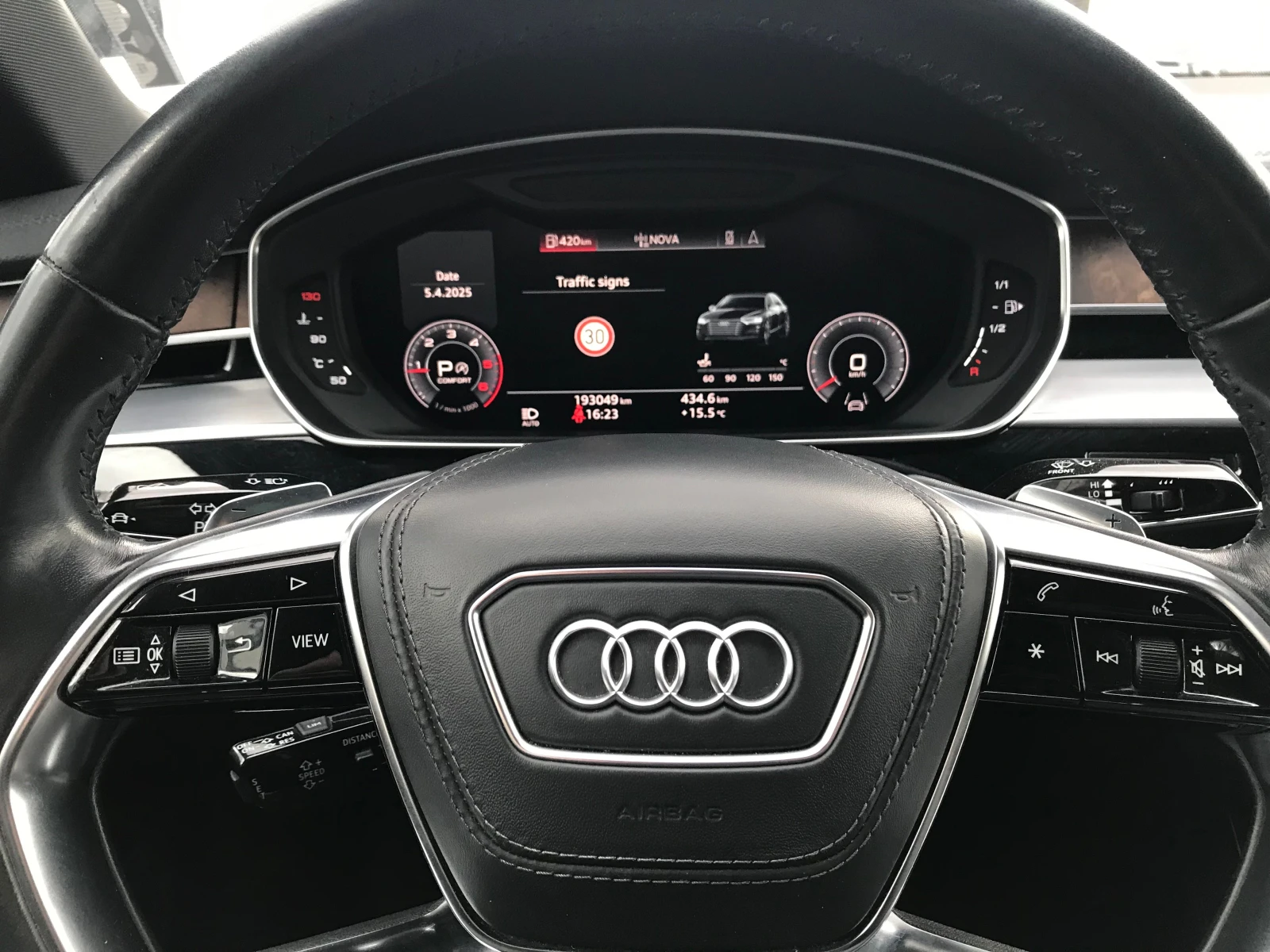 Audi A8 5.0TDI/Quattro/3xS-Line/B&O/NAVI/PANO/Excellent! Обява: — 10