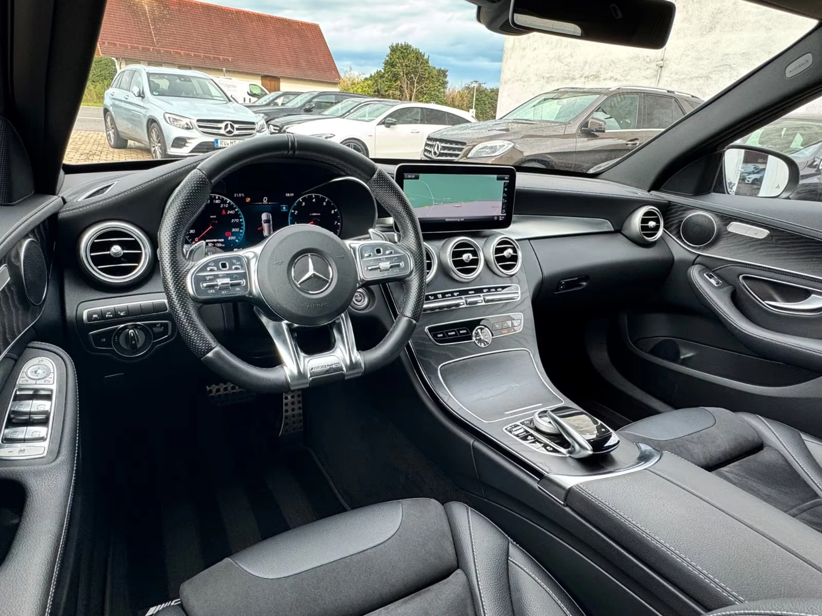 2019 Mercedes-Benz C 63 AMG NIGHT 476HP HUD AHK CAM DISTR. NAVI 687g — 10