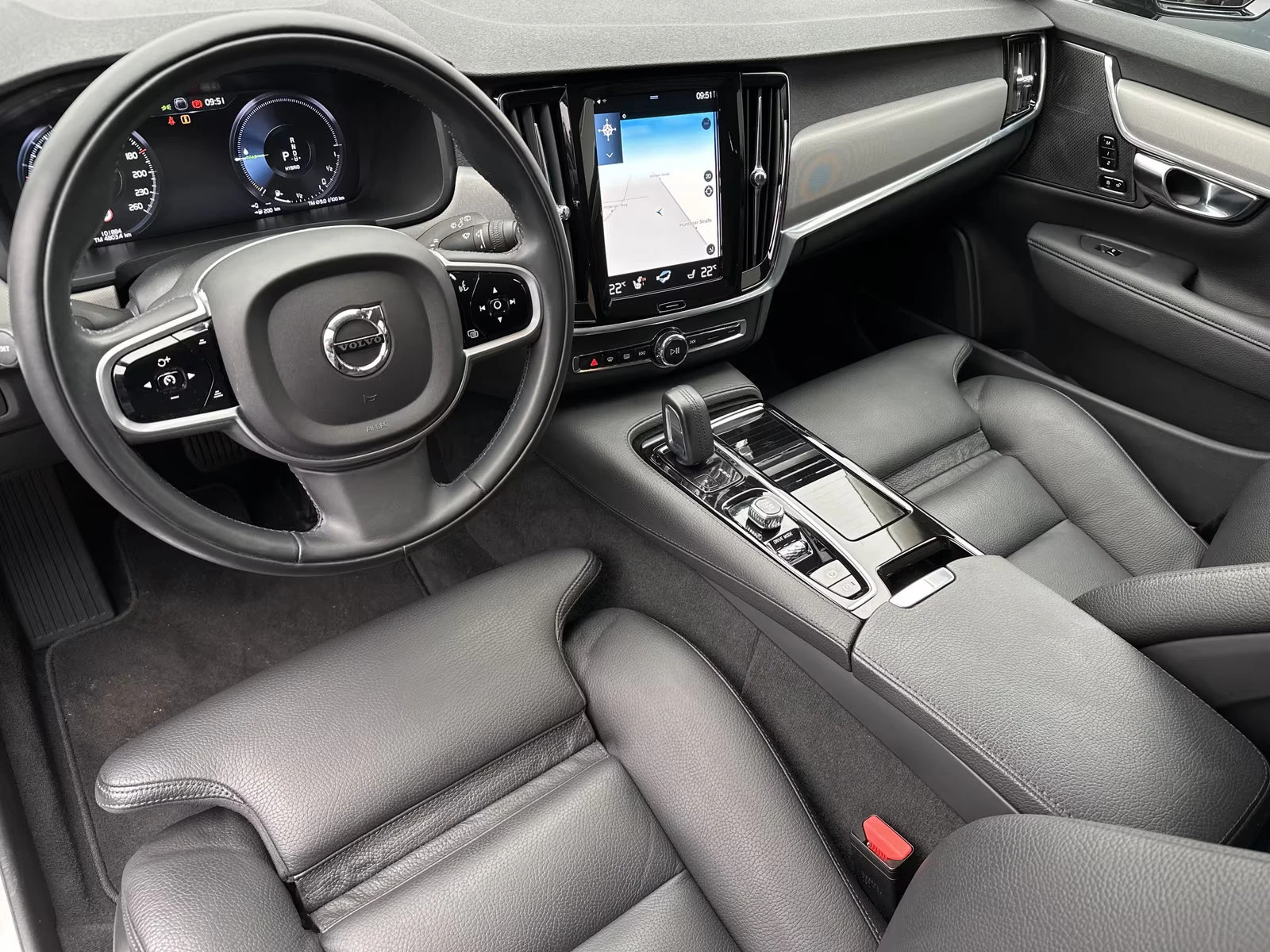 2021 Volvo V90 T6 241HP 4X4 R-DESIGN NAVI HUD CAM H&K 874v — 6