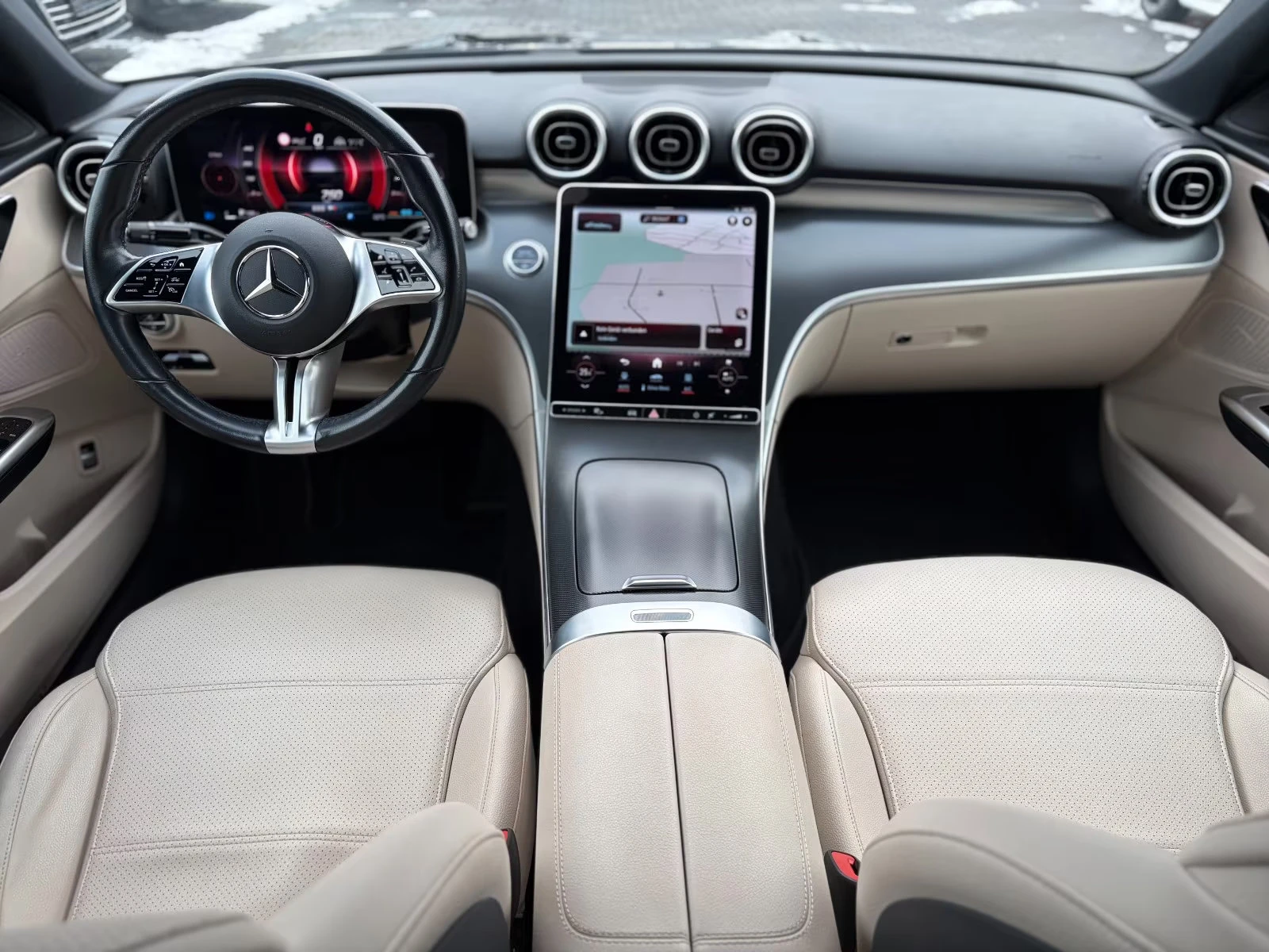 2022 Mercedes-Benz C 220 d 4MATIC 200HP AHK 360 BURM MEMO LED NAVI 831g — 9