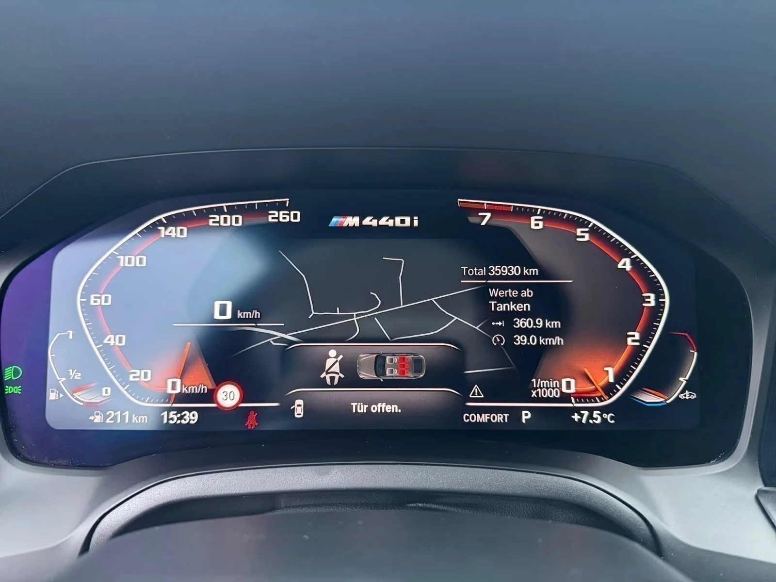 2022 BMW 440 MSPORT 374HP GRANCOUPE HUD CAM HIFI 102z — 11