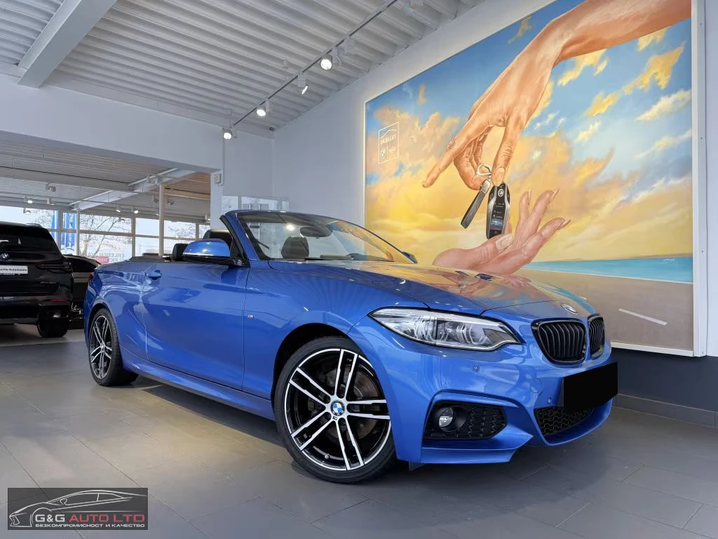 2021 BMW 220d CABRIO 190HP M-SPORT H&K DIGITAL LED 136z — 6