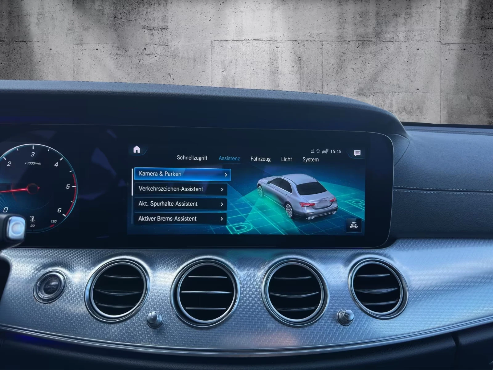 2020 Mercedes-Benz E 220 d AMG 194HP HUD 360 NAVI LED KLESS DIGI ACC 924g — 13