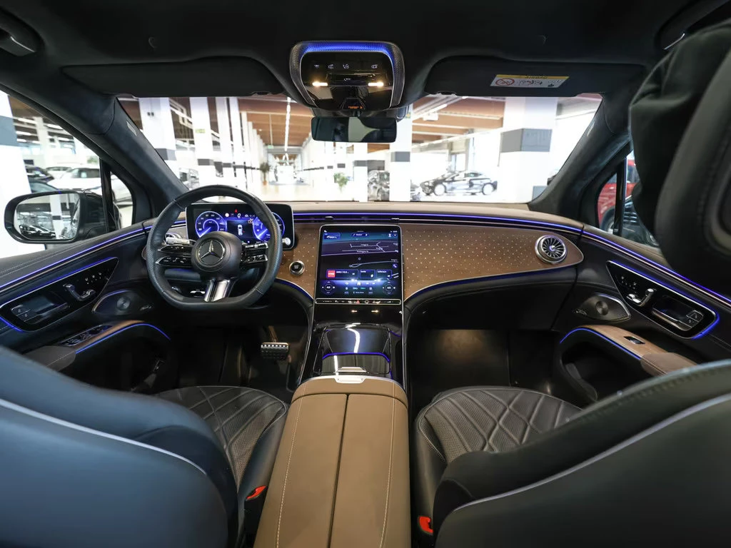 2024 Mercedes-Benz EQS 450+ SUV 360HP AMG DISRT PANO HUD MASS 163z — 7
