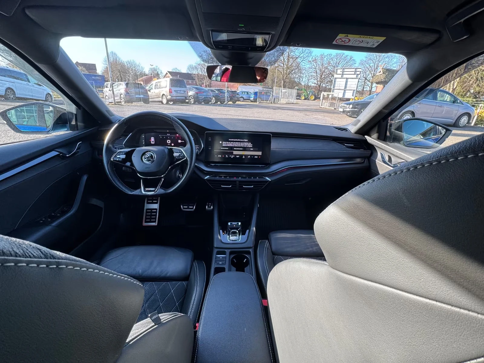 2023 Skoda Octavia RS-LINE 200HP 4X4 MASSAGE CAM MEMO AHK HUD 125q — 9