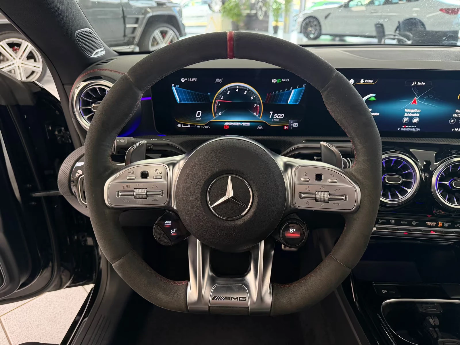 2022 Mercedes-Benz CLA 45 AMG S SHOOTING-BRAKE 421HP NIGHT PANO 360 BURM 155q — 7