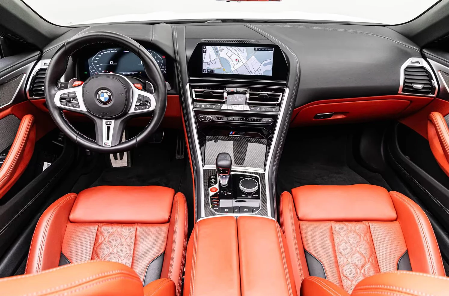 2022 BMW M8 COMP 625HP xDRIVE CABRIO 360 HUD CARBON 378z — 11