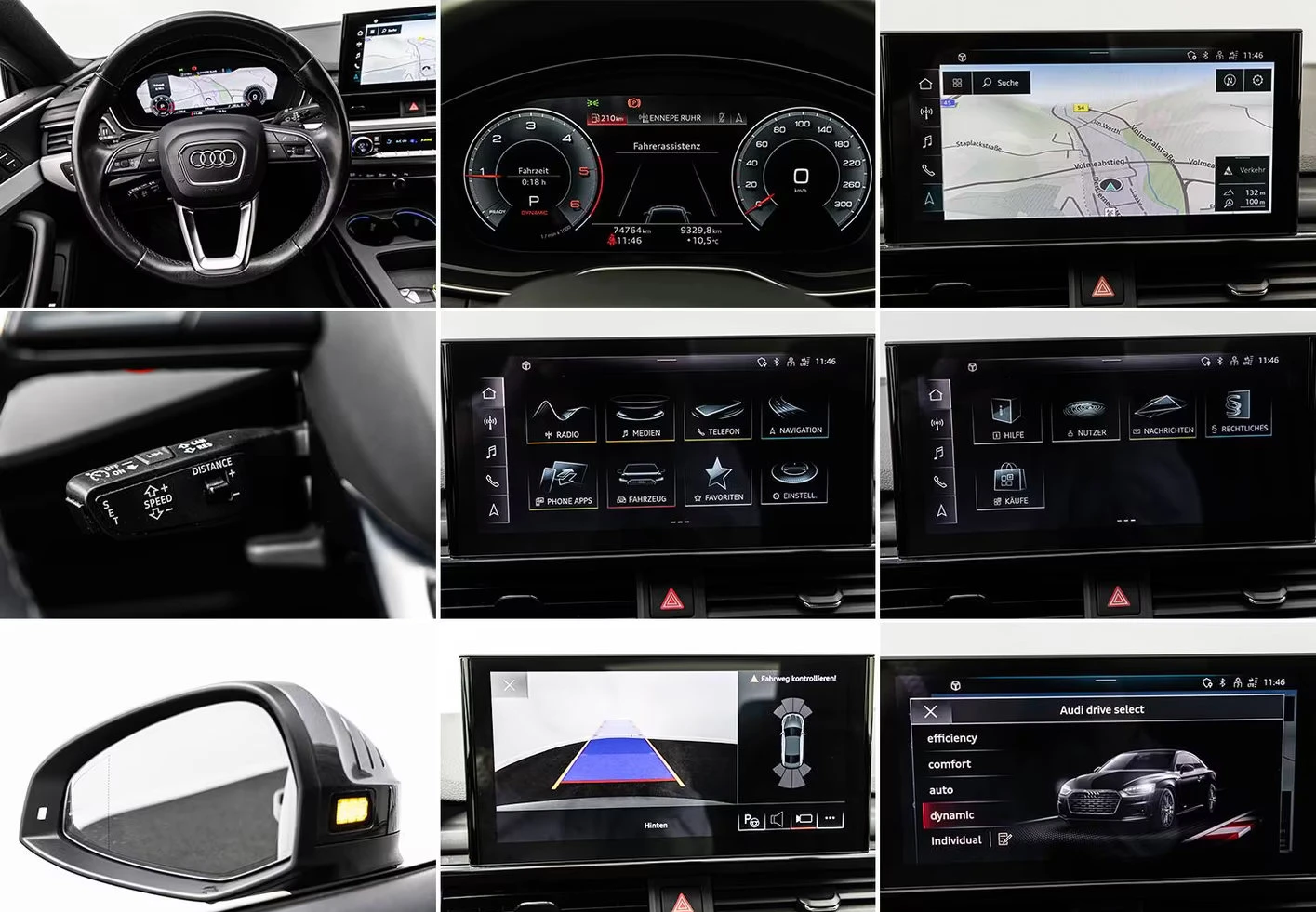 2022 Audi A5 40TDI 204HP S-LINE BLACK MATRIX PANO CAM 408z — 15