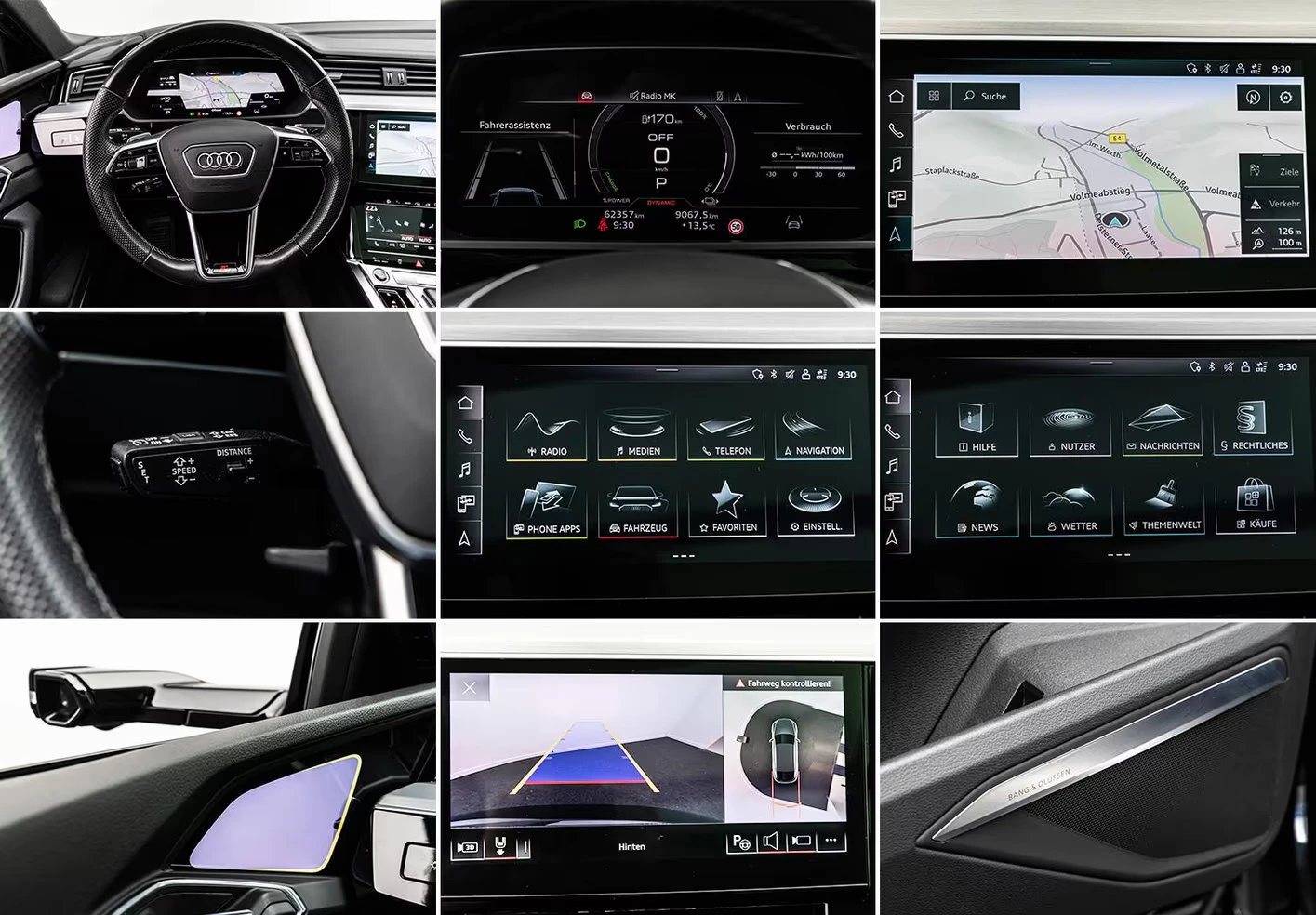 2022 Audi E-Tron 55 SPORTBACK 408HP PANO 360 ACC KLESS 442z — 14