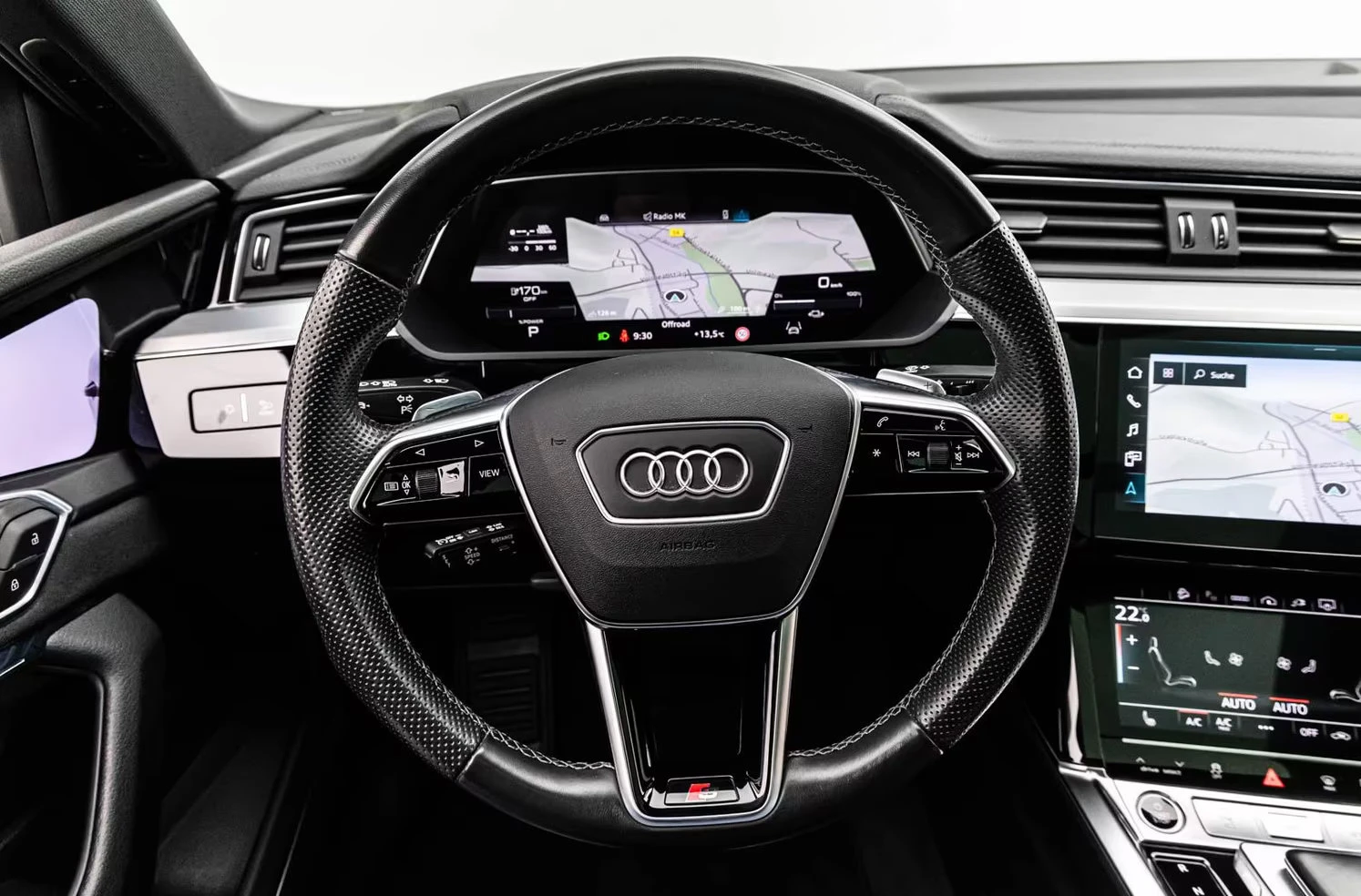 2022 Audi E-Tron 55 SPORTBACK 408HP PANO 360 ACC KLESS 442z — 9
