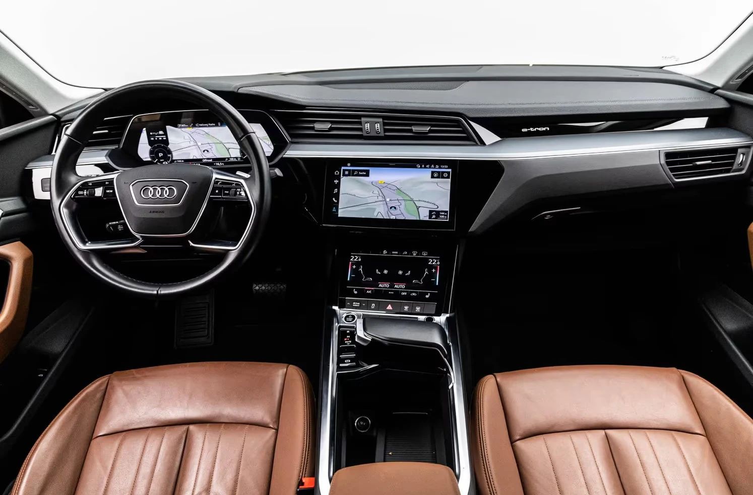 2022 Audi E-Tron 55 SPORTBACK 408HP BUSINESS CAM KLESS HUD ACC 449z — 9