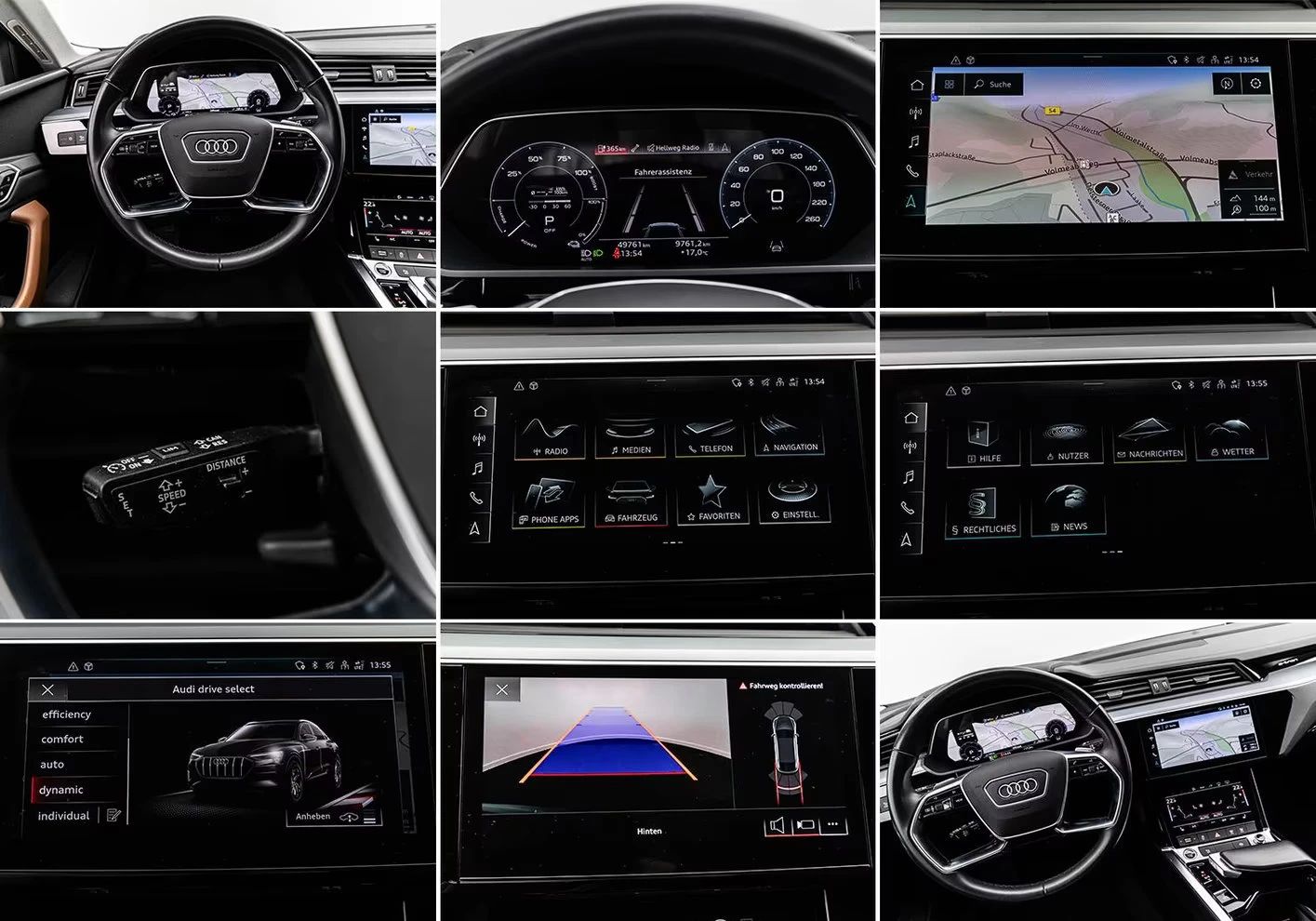 2022 Audi E-Tron 55 SPORTBACK 408HP BUSINESS CAM KLESS HUD ACC 449z — 16