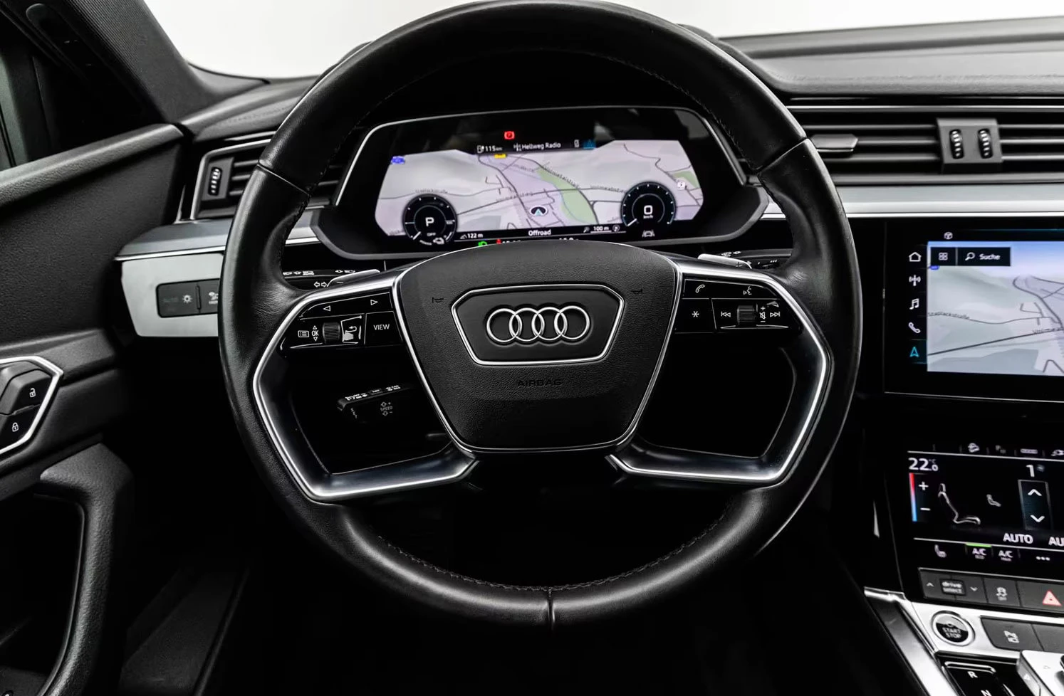 2022 Audi E-Tron 50 SPORTBACK 318HP ADVANCED CAM KLESS HUD ACC 450z — 9