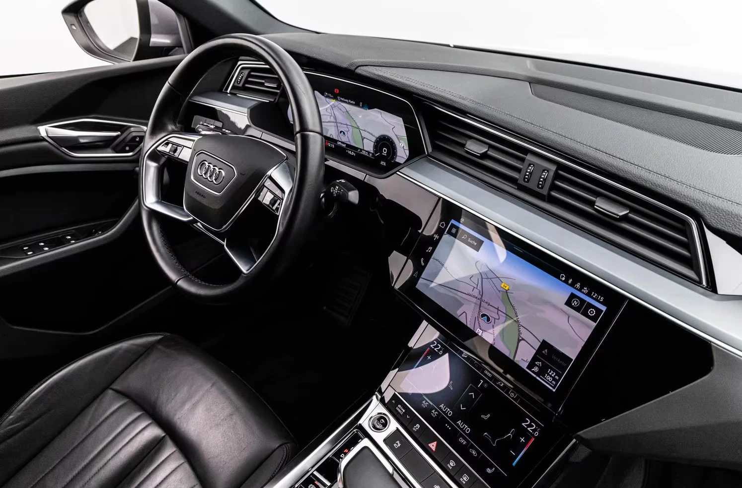 2022 Audi E-Tron 50 SPORTBACK 318HP ADVANCED CAM KLESS HUD ACC 450z — 11