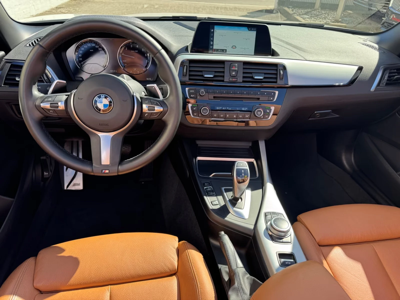2019 BMW 220i CABRIO 184HP M-SPORT SHADOW NAVI LED KLESS 358q — 12