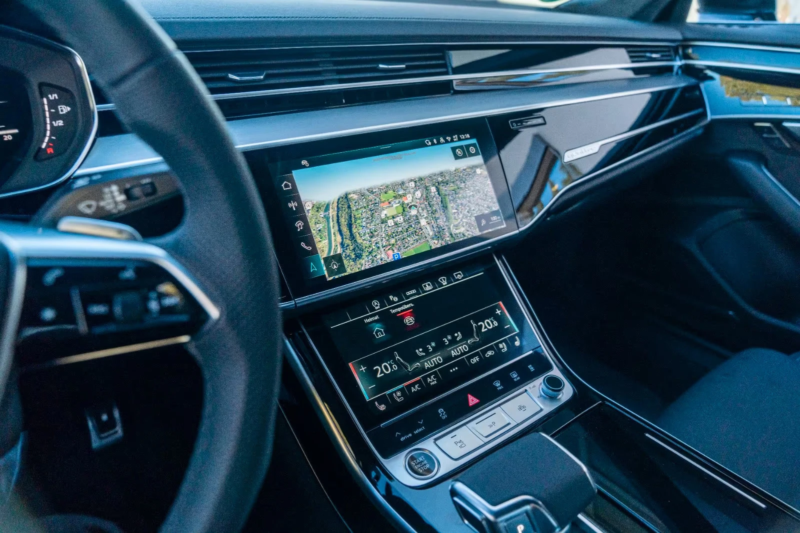 2025 Audi A8 50 286HP LONG 21 SLINE TV HUD 360 PANO MASS 456z — 15
