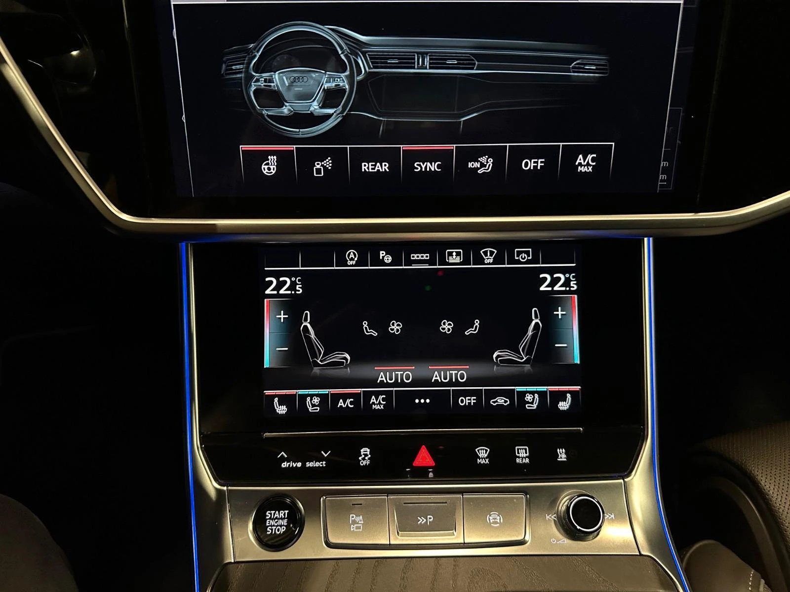2022 Audi A6 50 286HP QUTTRO MASS B&O SLINE 360 PANO NIGHT 464z — 15