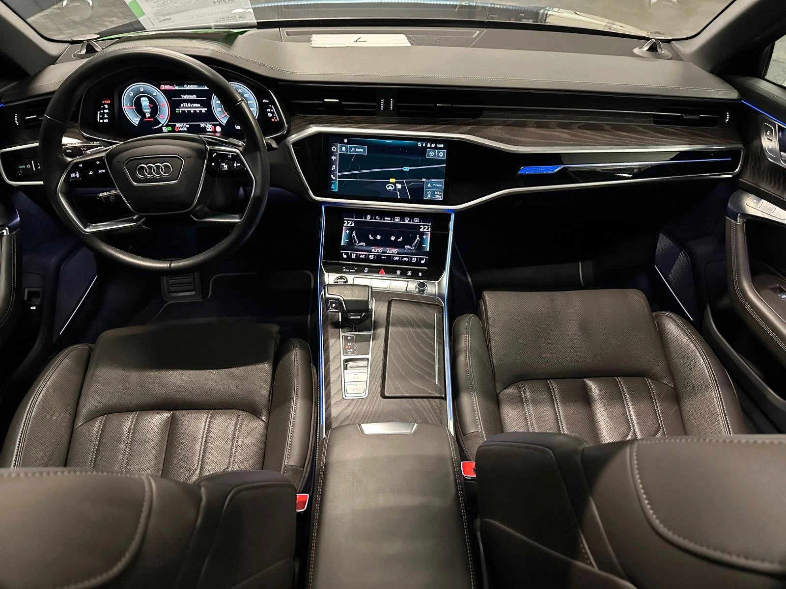 2022 Audi A6 50 286HP QUTTRO MASS B&O SLINE 360 PANO NIGHT 464z — 11