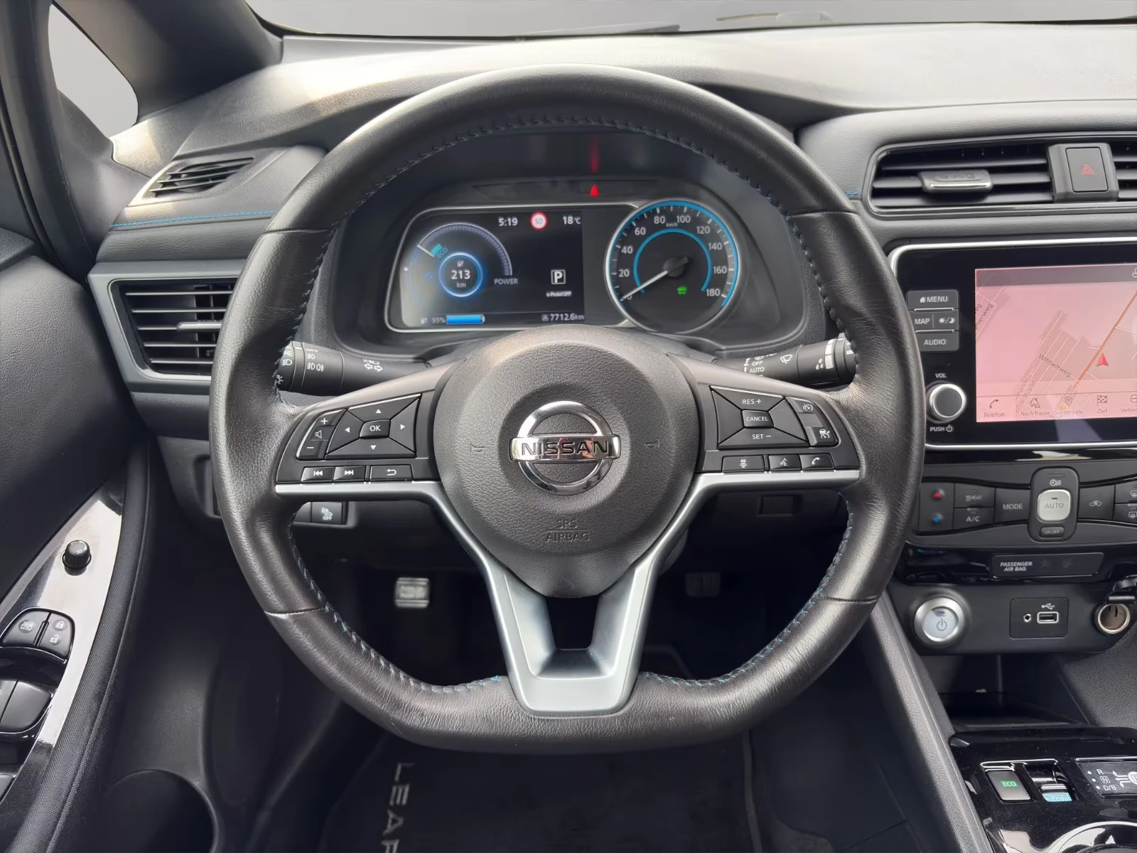 2021 Nissan Leaf ACENTA 150HP СЕРТИФ. БАТЕРИЯ CAM NAVI 258h — 11