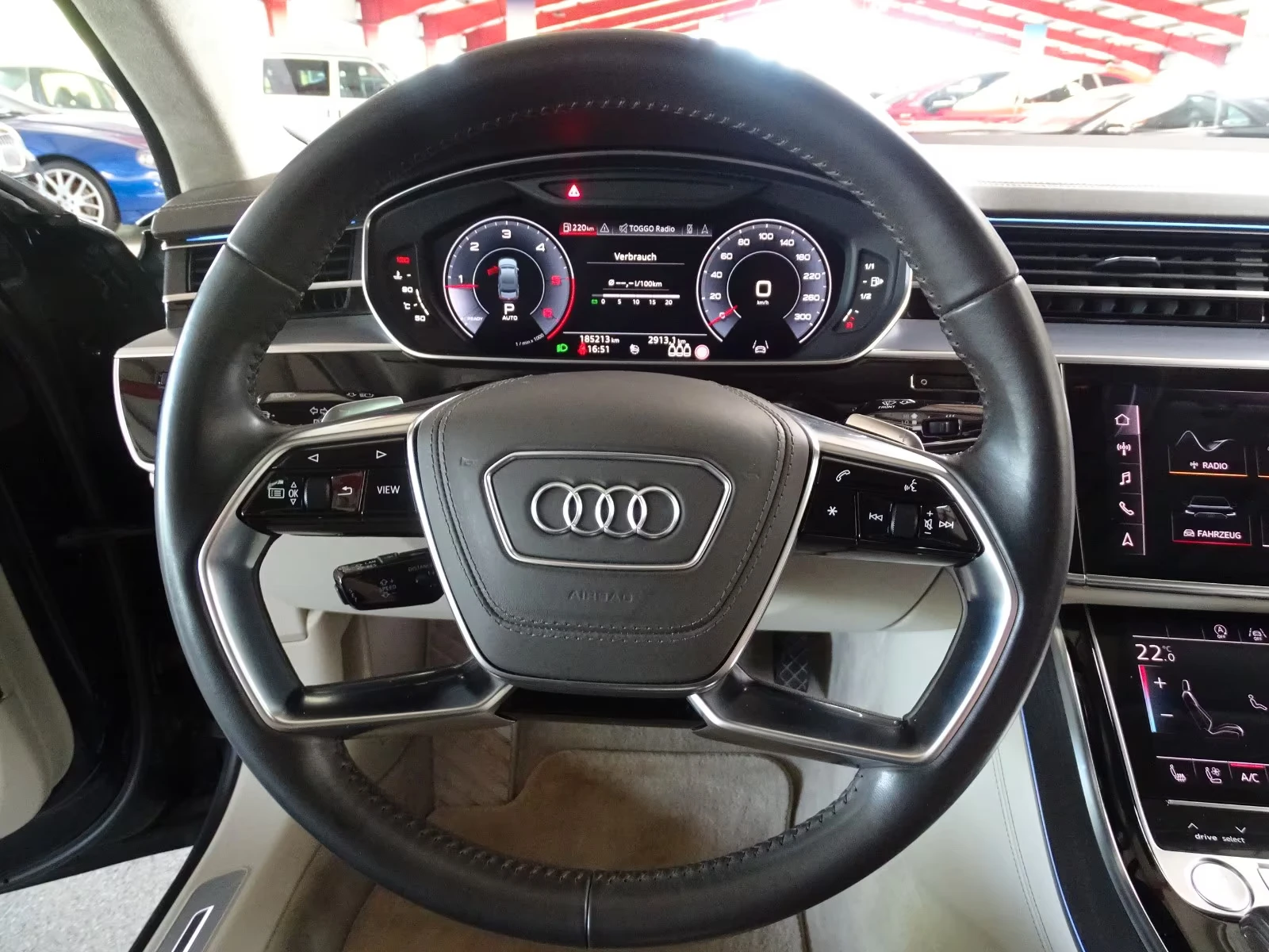 2018 Audi A8 50 TDI L 286HP 4X4 MATRIX MASSAGE ОБДУХВАНЕ 275h — 8