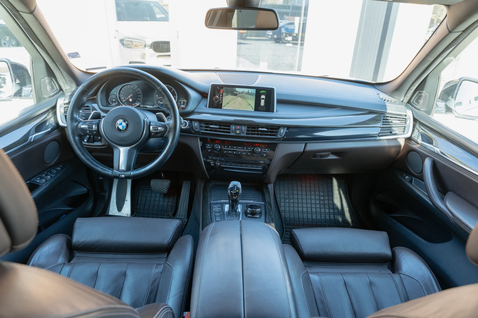 2015 BMW X5 40d 313HP xDRIVE M-PACK HEAD-UP PANORAMA ОБДУХВАНЕ — 9