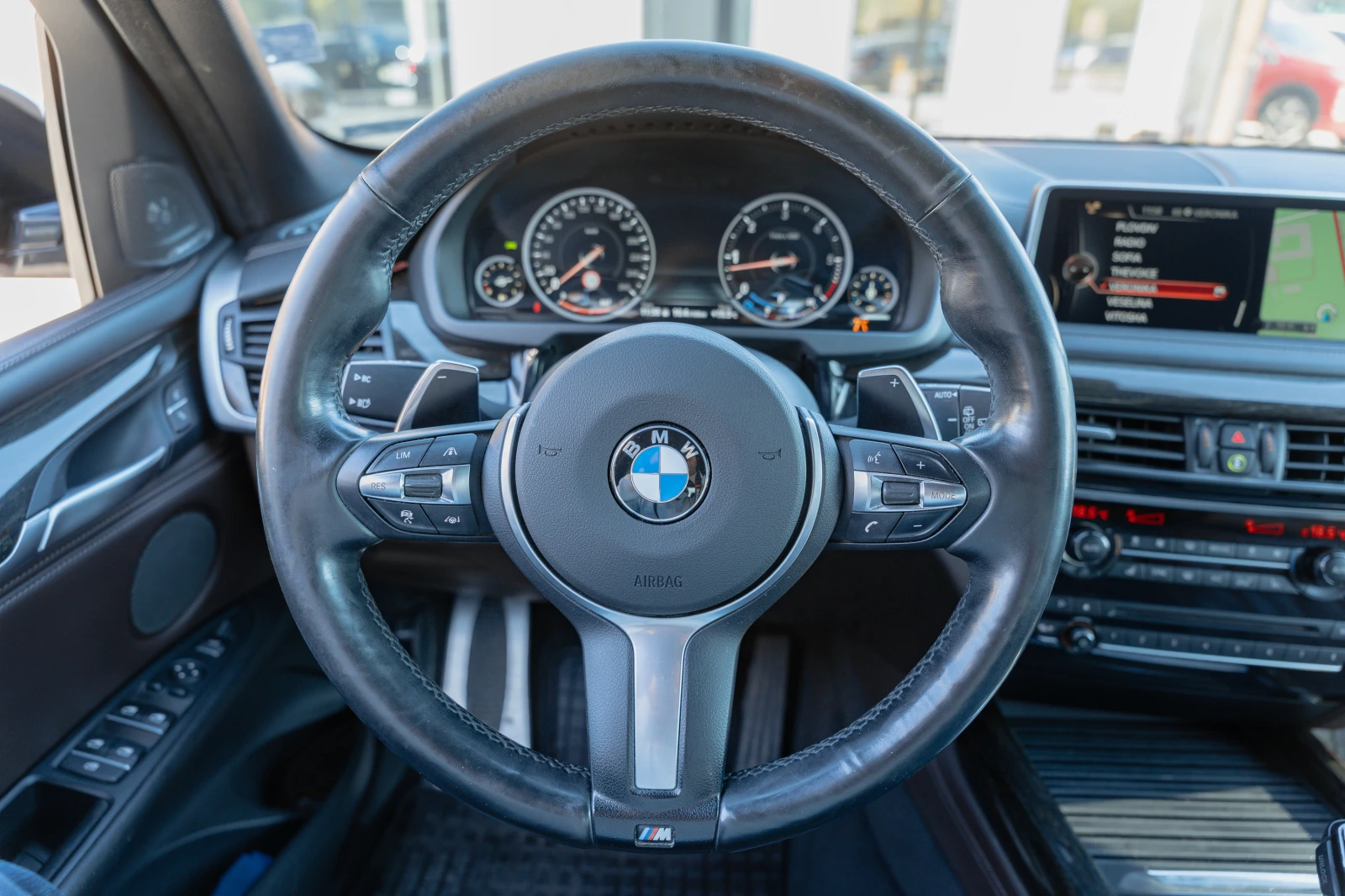 2015 BMW X5 40d 313HP xDRIVE M-PACK HEAD-UP PANORAMA ОБДУХВАНЕ — 10