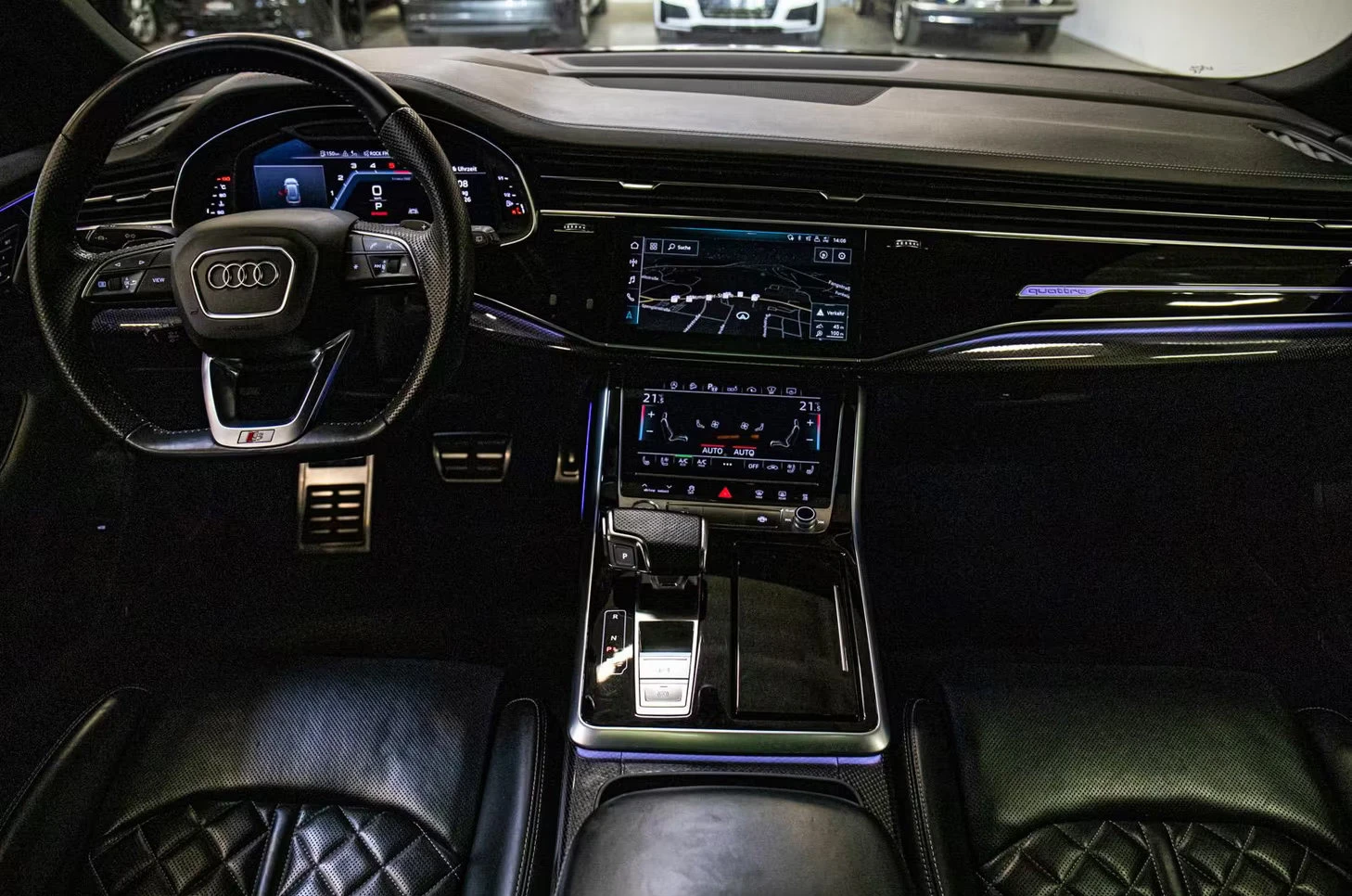 2020 Audi SQ8 4.0TDI 435HP MASSAGE PANO 360 B&O HUD MEMO 824g — 11