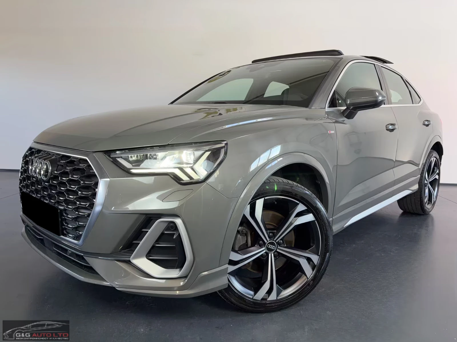 Audi Q3 Sportback 40TFSI 190HP S-LINE PANO 360 SONOS 274q 2021