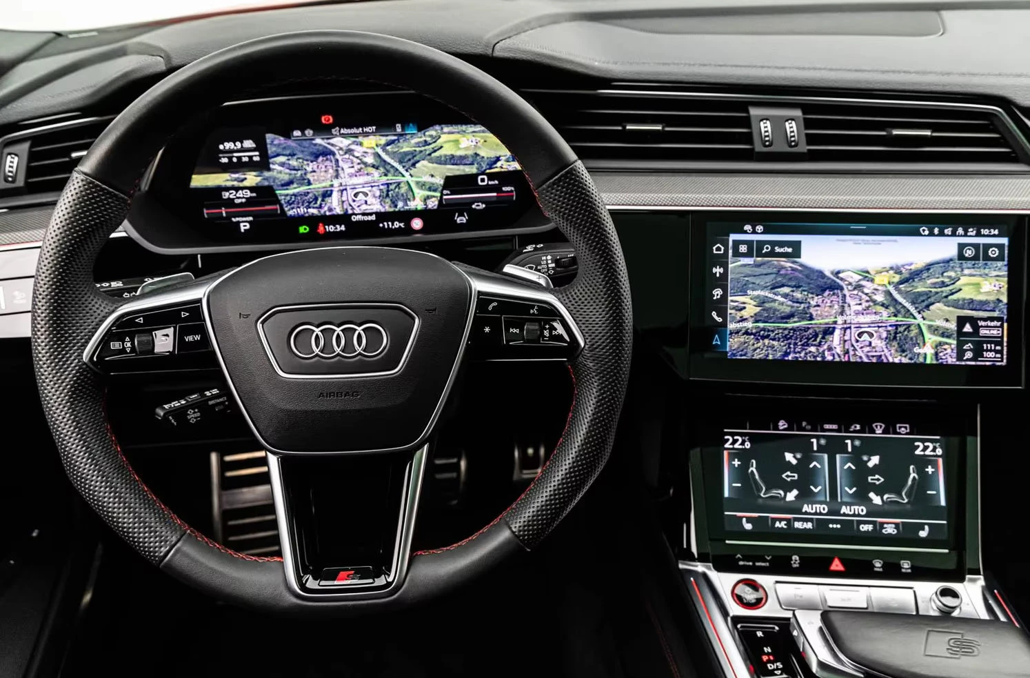2024 Audi SQ8 e-tron 503HP BLACK MATRIX PANO 360 B&O HUD 369q — 8